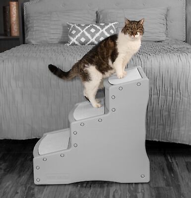 Pet Gear Easy Step III Pet Stairs, 3 Step for Cats/Dogs, Removable Washable C...