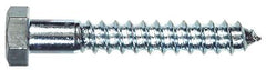 230115 Hex Lag Screw, 3/8-Inch X 10-Inch, Zinc, 50-Pack