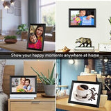 FRAMEO Digital Photo Frame, 10.1 Inch WiFi Digital Picture Frame with 1280x80...