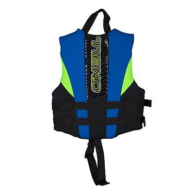 O'Neill Wetsuits Child Reactor USCG Life Vest 1SZ Black/Pacific/Dayglo