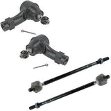 TRQ Front Tie Rod Set Compatible with 2009-2011 Ford Focus PSA55491