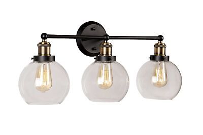 Aspen Creative 62268, Bathroom Vanity 3 Lights Fixture, 24-1/2" W x 11-3/4" H...