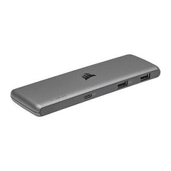 Corsair USB100 7-Port USB-C/USB-A Expansion Hub - 3X USB Type-C Ports - 4X US...