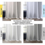 HPD Half Price Drapes Grommet Heavy Linen Curtains for Living Room 50 X 120 (...