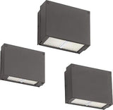 Lithonia Lighting Outdoor WPX1 LED 4000K MVOLT Architectural Wallpack in Dark...