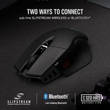 Corsair M65 RGB Ultra Wireless, Tunable FPS Wireless Gaming Mouse, Black