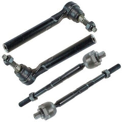 TRQ Front Tie Rod Set Compatible with 2006-2010 Hummer H3 2009-2010 H3T