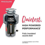 Frigidaire 1.25 HP Corded Garbage Disposal for Kitchen Sinks | FF13DISPC1