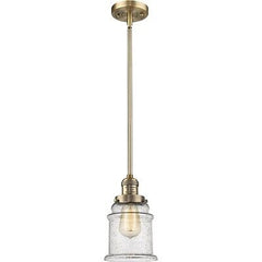 Innovations 201S-BB-G184-LED LED Mini Pendant, Brushed Brass