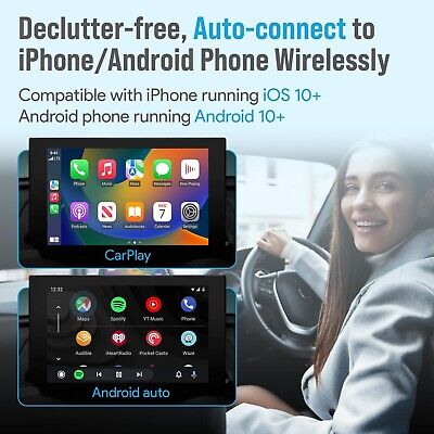 Wireless CarPlay Adapter for Factory Wired CarPlay Cars from 2017, Dual-core ...