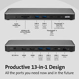 Kensington AD2010T4 Thunderbolt 4 Dual 4K Docking Station, 96W 4