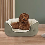 Arlee Cozy Orthopedic Memory Foam Dog Bed - Premium, Durable, Washable, and E...