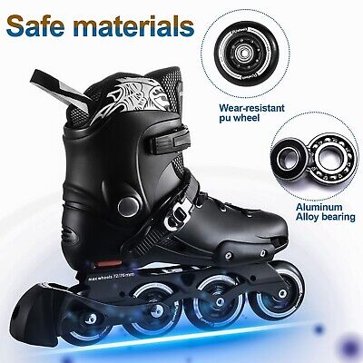 Inline Skates for Women Men,Racing Street Inline Adult Male Female, Professio...