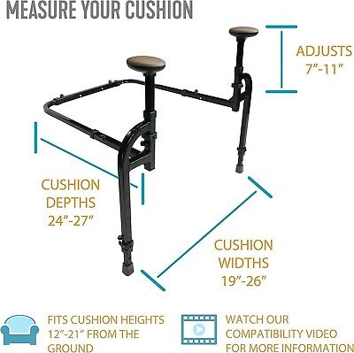 Stander Heavy Duty EZ Stand-N-Go Bariatric, Chair Lift Assist for Elderly, Gr...