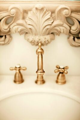 Kingston Brass KB1973AX 8 in. Widespread Bathroom Faucet, Antique Brass