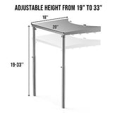 Charkettle Stainless Steel Kettle Grill Side Table/Shelf, Compatible with Web...