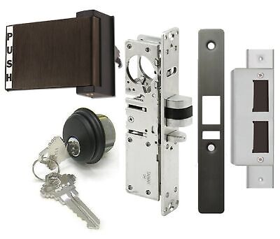 Pacific Doorware Adams Rite Style Latch Storefront Door Mortise Deadlatch Loc...