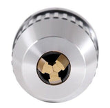 Precision Keyless Drill Chuck, Heavy-Duty with Integrated Shank, Titanium Jaw...