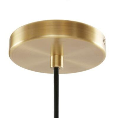 Hampton Hill Auburn Modern Glass Pendant Light Fixtures for 0, Gold/Clear