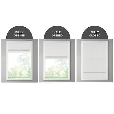 Madison Park Galen Cordless Roman Shades - Fabric Privacy Single Panel Total ...