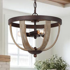 Pendant Lights Kitchen Island, 3-Light Farmhouse Pendant Lighting for Kitchen...