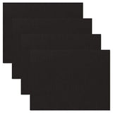 Plain Black Certificate Folders - Pack of 25, Linen Cover 80 lb. Stock, Folde...