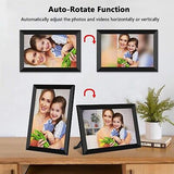 FRAMEO Digital Photo Frame, 10.1 Inch WiFi Digital Picture Frame with 1280x80...