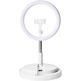 Superstar Slim - Portable 11in USB Ring Light Stand with Phone Holder | Folda...