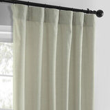 HPD Half Price Drapes Basic Faux Linen Curtains - 96 Inch Long Pair - 2 Panel...