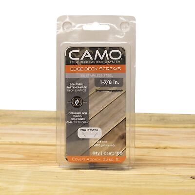 CAMO Edge Deck Screws 1-7/8" Stainless Steel (350) 350