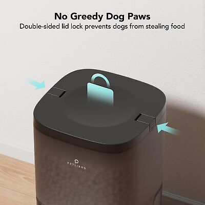 PETLIBRO Automatic Dog Feeder, 6L Dog Food Dispenser with Timer Interactive V...