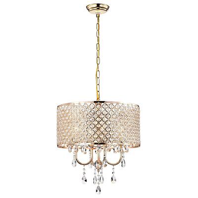 Warehouse of Tiffany Lucilia 18 Inch Modern-Glam Style Gold Polished Finish P...