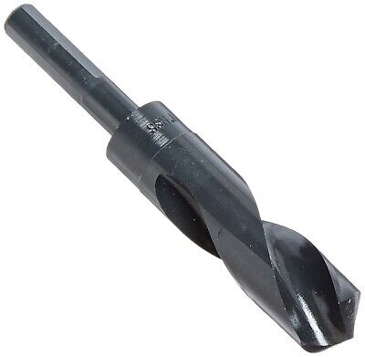 Drill America 33.00mm Reduced Shank High Speed Steel Drill Bit with 1/2" Shan...