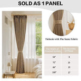 HUTO Total Blackout Pinch Pleated Curtain Panel, Triple Weave Energy Saving T...