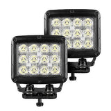 Go Rhino 751800523FCS Bright Series - Square 5" Rectangular LED Spot Lights, ...