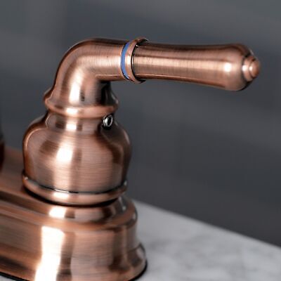 Kingston Brass KB496 Magellan Bar Faucet, Antique Copper, 2.75 x 2.75 x 2.13