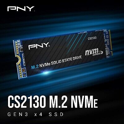 PNY CS2130 2TB M.2 PCIe NVMe Gen3 x4 Internal Solid State Drive (SSD), Read u...