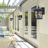 Outdoor Wall Lights, 2Pack Waterproof Exterior Light Fixture Wall Sconces, Mo...