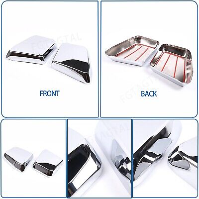 Side Air Intake Hood Vent Cover Compatible with Hummer H2 2003-2009, ABS Side...