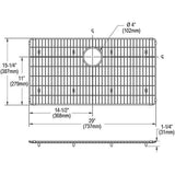 Elkay Crosstown CTXBG2915 Stainless Steel Bottom Grid