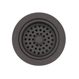 Westbrass D2165-62 Post Style Large Kitchen Basket Strainer with Waste Dispos...