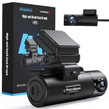 PB22 Dual Dash Camera, with Front 4K Camera, Rear 2K Ethernet Camera for Extr...