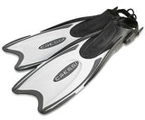 Cressi Snorkeling Adjustable Fins for All Family - Long Blade Versatile Open ...