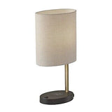 Adesso 4223-21 Curtis AdessoCharge Wireless Charging Table Lamp, Antique Brass