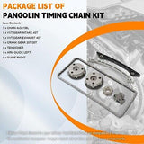 PANGOLIN Timing Chain Kit+ 2 VVT Gear CJ5E6C525AD CJ5E6C524AD without Oil Pum...