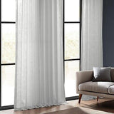 HPD Half Price Drapes Grommet Heavy Linen Curtains for Living Room 50 X 120 (...