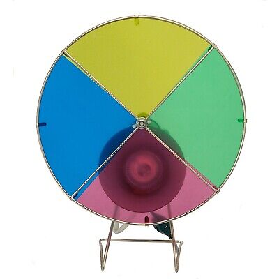 Kurt Adler UL0541 Early Years Revolving Color Wheel Red/Blue/Green/Yellow