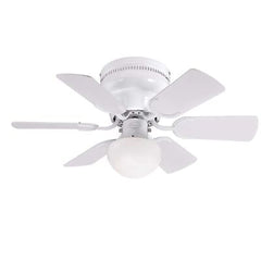 Westinghouse 7230800 Petite Indoor Ceiling Fan with Light, 30 Inch, White