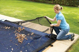 Blue Wave 14-ft x 28-ft Rectangular Leaf Net In Ground x28-ft, Black