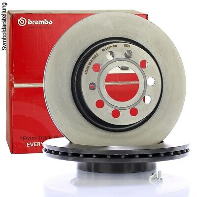 Brembo 08.B741.41 UV Coated solid Rear Brake Rotor MERCEDES-BENZ OE# A1724230...